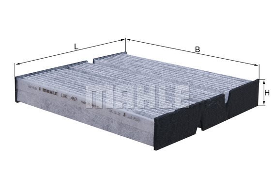 Filtr kabiny do Mercedesa, LAK 1467, KNECHT w ofercie sklepu e-autoparts.pl 